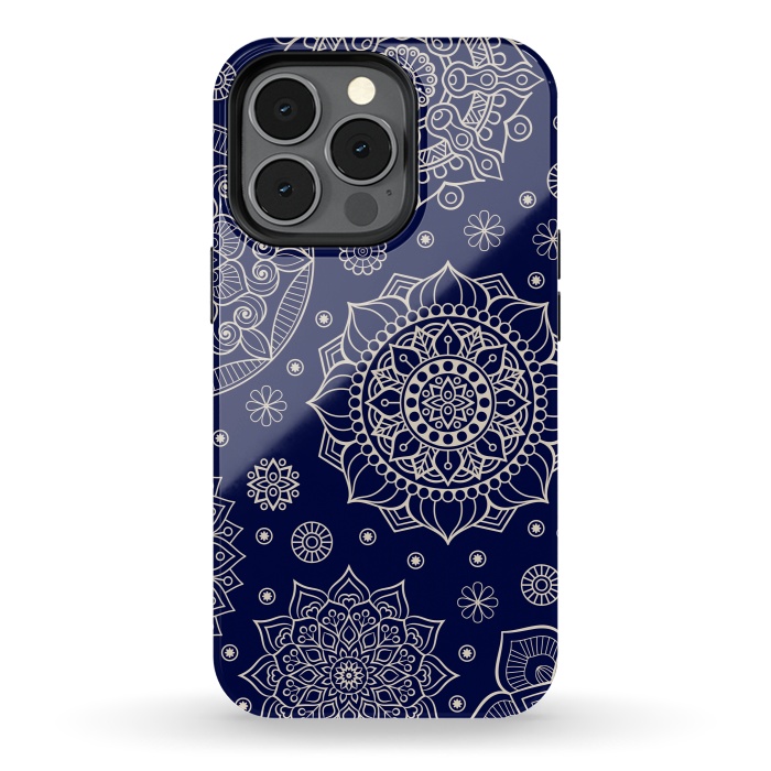iPhone 13 pro StrongFit Mandala Pattern with Vintage Decorative Elements by ArtsCase