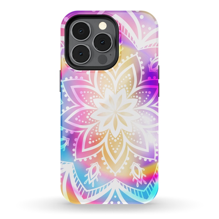 iPhone 13 pro StrongFit Mandala with Hippie Style por ArtsCase