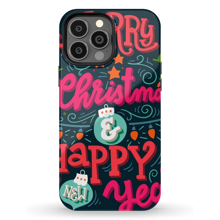 iPhone 13 Pro Max StrongFit Merry Christmas and Happy New Year 1 by ArtsCase