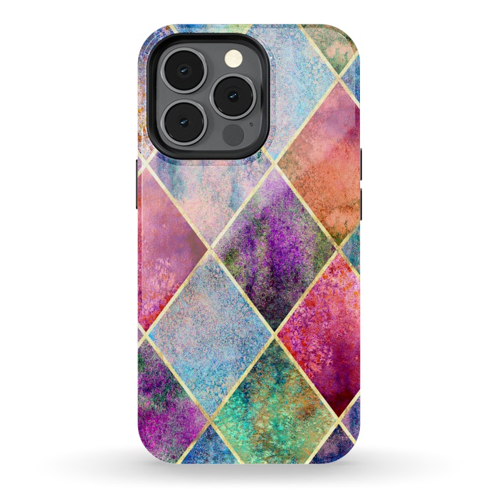 iPhone 13 pro StrongFit Plancha Geométrica Abstracta by ArtsCase