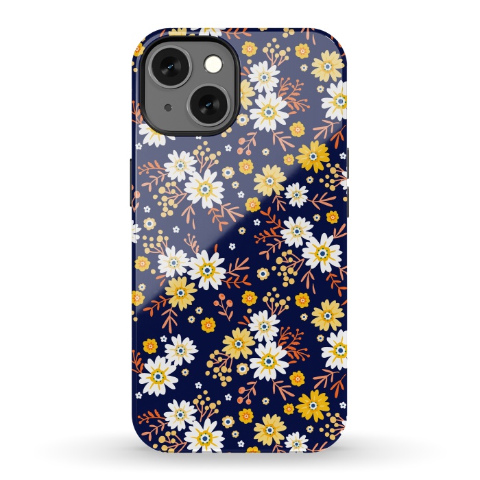 iPhone 13 StrongFit Small Multicoloured Flowers by ArtsCase