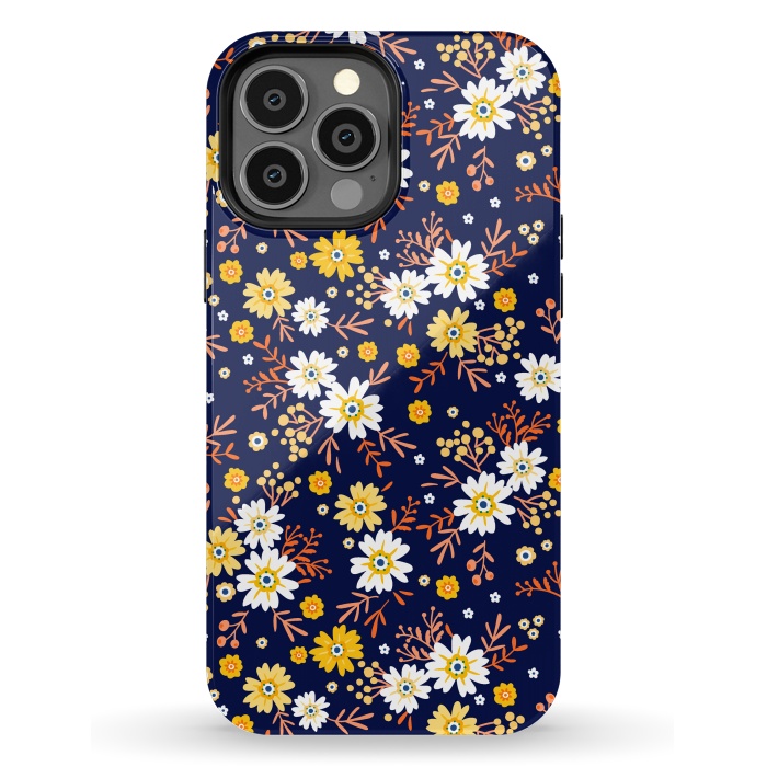 iPhone 13 Pro Max StrongFit Small Multicoloured Flowers by ArtsCase