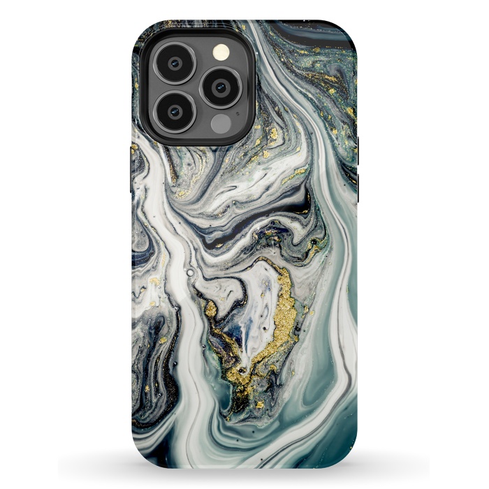iPhone 13 Pro Max StrongFit The Dark Deep Ocean ART by ArtsCase