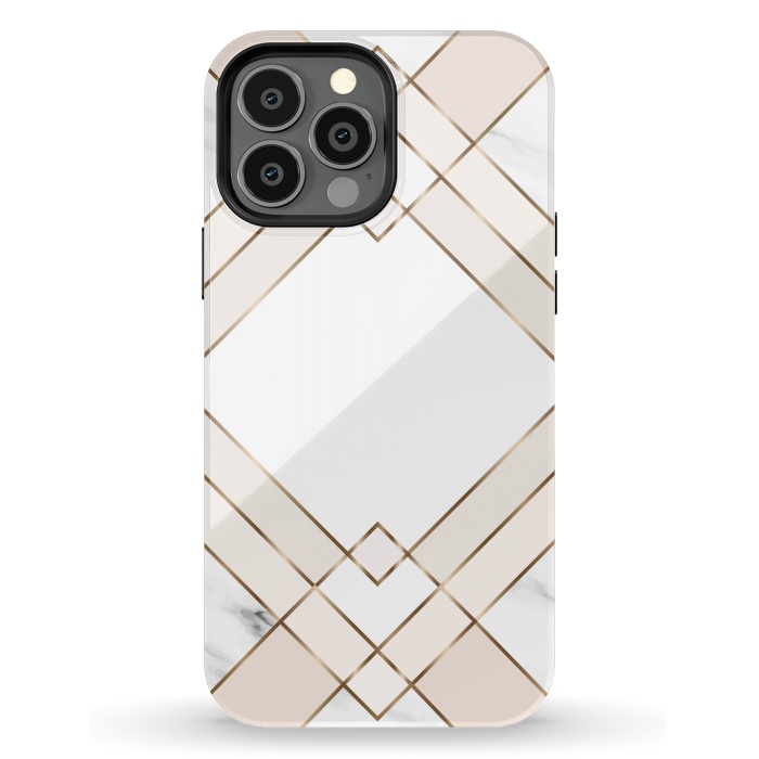 iPhone 13 Pro Max StrongFit Vector Marble I by ArtsCase