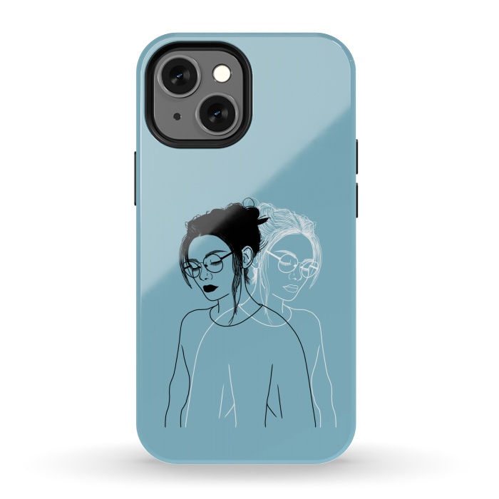 iPhone 13 mini StrongFit Aesthetic girl. by Jms