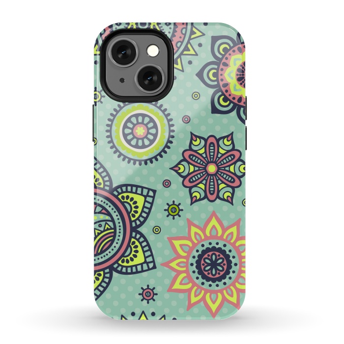 iPhone 13 mini StrongFit Vintage Decorative Elements by ArtsCase