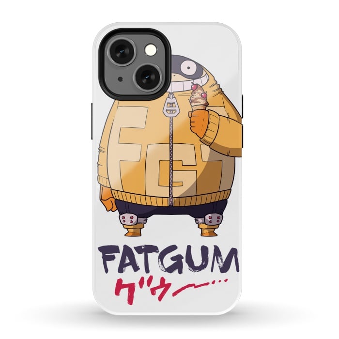 iPhone 13 mini StrongFit Fatgum by Studio Susto