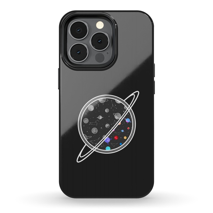 iPhone 13 pro StrongFit Aesthetic planets by Jms