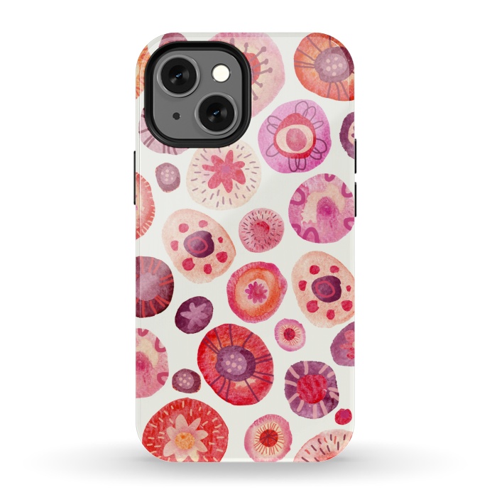 iPhone 13 mini StrongFit All the Flowers by Nic Squirrell