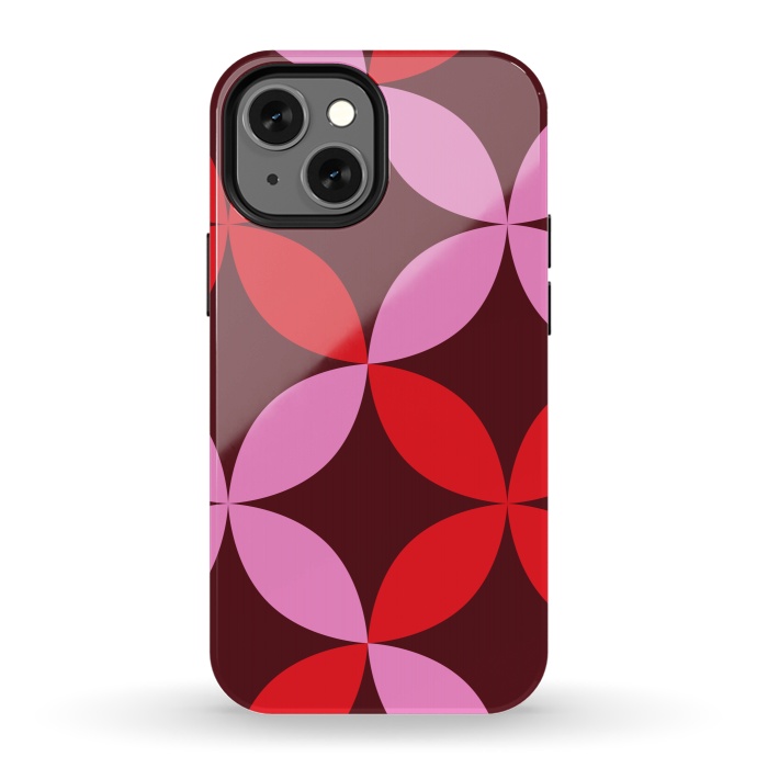 iPhone 13 mini StrongFit red pink floral  by Winston