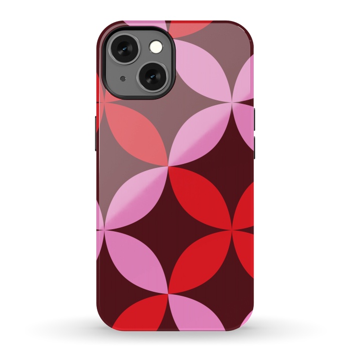 iPhone 13 StrongFit red pink floral  by Winston