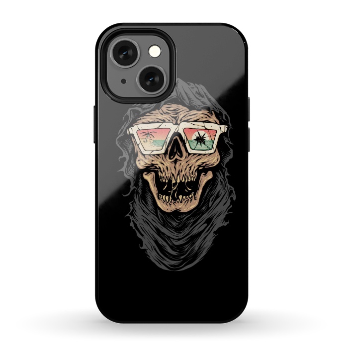 iPhone 13 mini StrongFit Grim Summer by Afif Quilimo