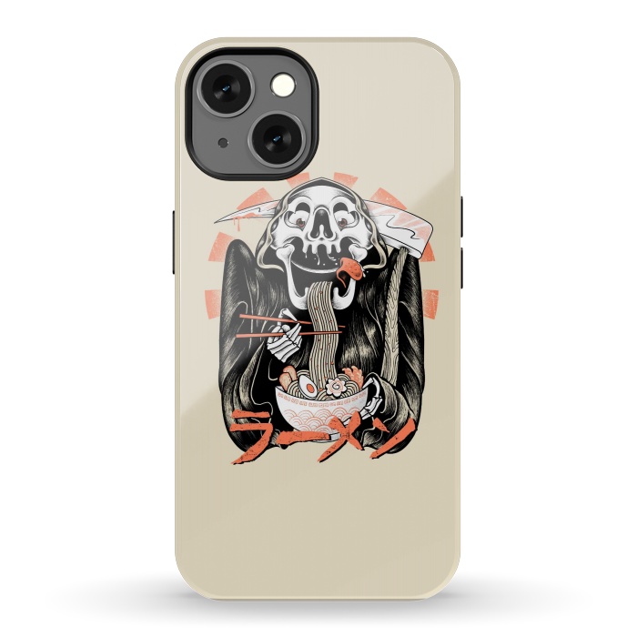 iPhone 13 StrongFit Grim Reaper Love Ramen by Afif Quilimo