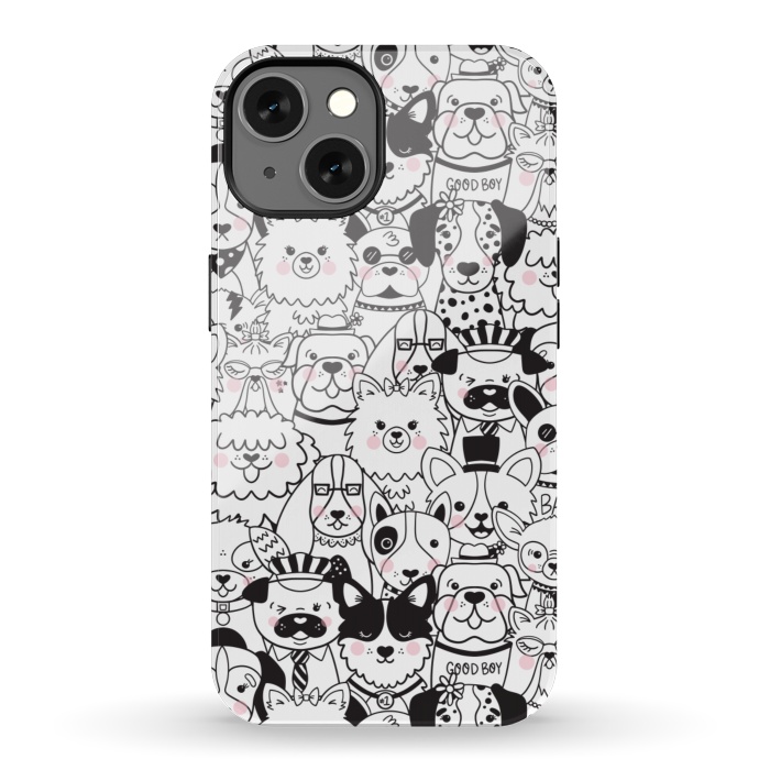 iPhone 13 StrongFit Puppy Party by Noonday Design