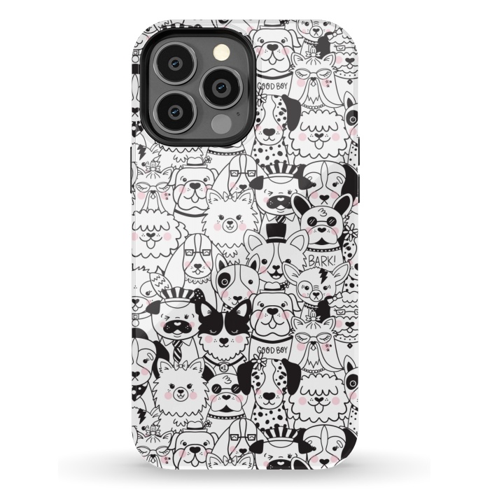 iPhone 13 Pro Max StrongFit Puppy Party by Noonday Design