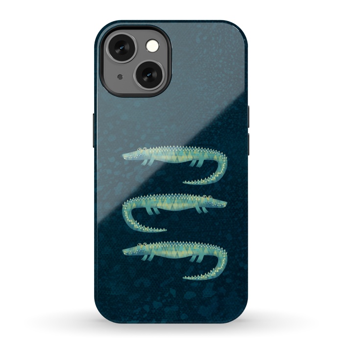 iPhone 13 StrongFit Alligator - or maybe Crocodile by Nic Squirrell