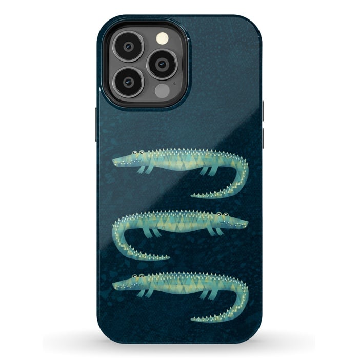 iPhone 13 Pro Max StrongFit Alligator - or maybe Crocodile by Nic Squirrell