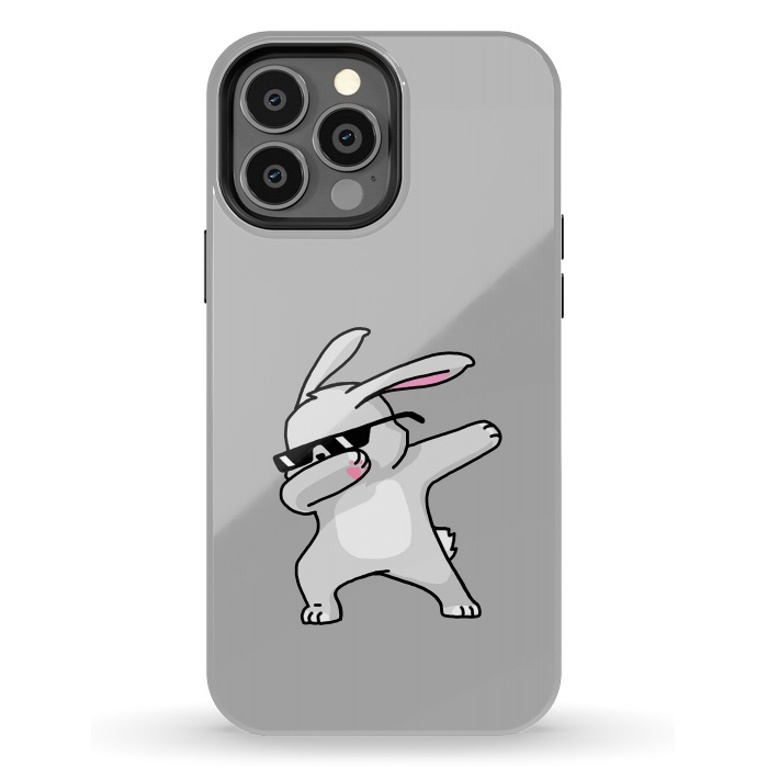 iPhone 13 Pro Max StrongFit Dabbing Easter Bunny by Vó Maria