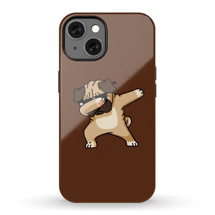 iPhone 13 StrongFit Dabbing Pug 2 by Vó Maria