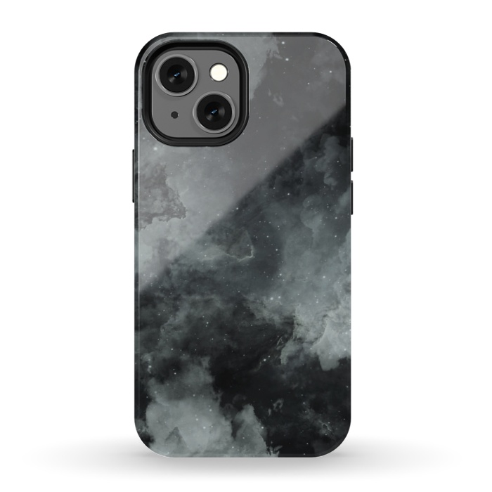iPhone 13 mini StrongFit Aesthetic black galaxy  by Jms