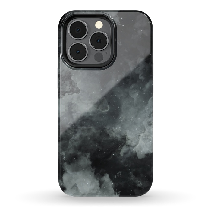 iPhone 13 pro StrongFit Aesthetic black galaxy  by Jms