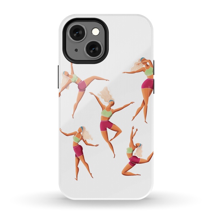 iPhone 13 mini StrongFit Dance Girl 001 by Jelena Obradovic