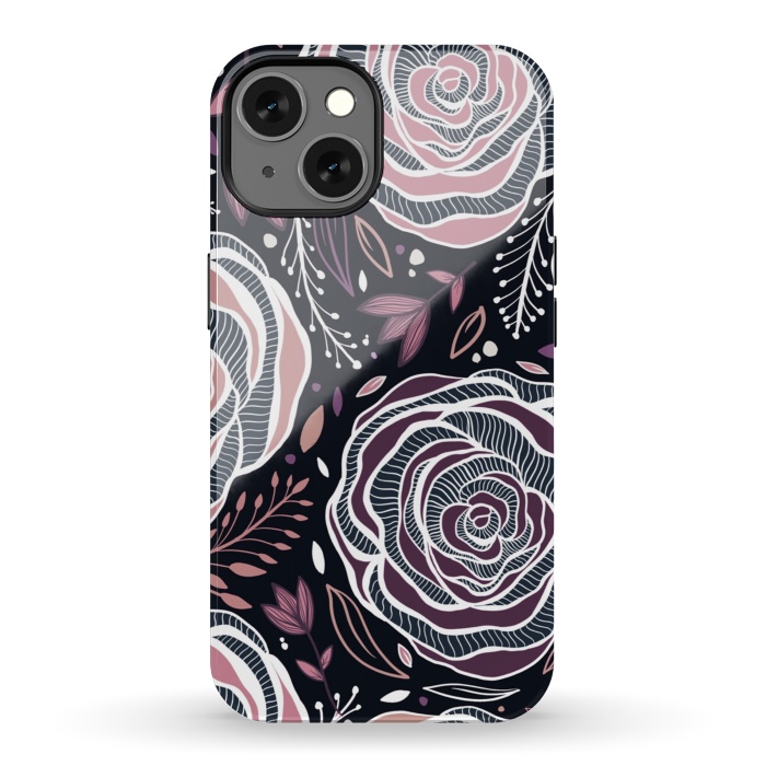 iPhone 13 StrongFit Florals by Rose Halsey