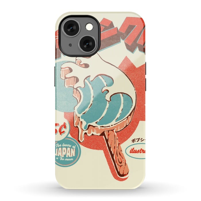 iPhone 13 StrongFit Great Wave Ice Pop by Ilustrata