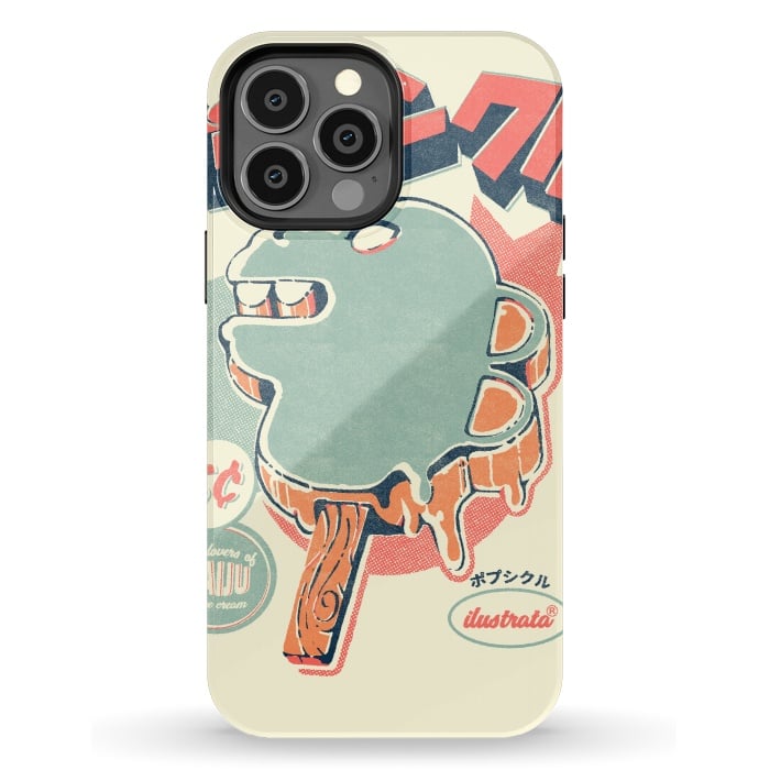 iPhone 13 Pro Max StrongFit Kaiju Ice pop by Ilustrata