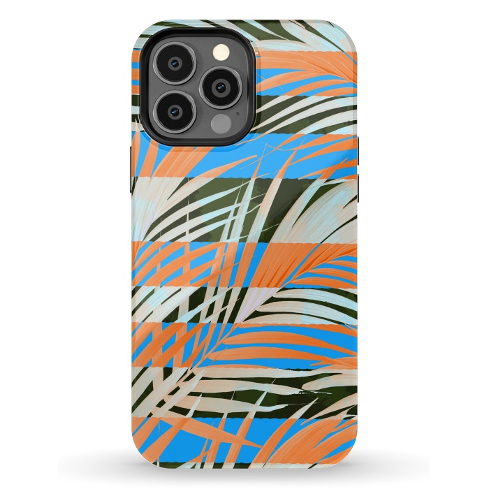 iPhone 13 Pro Max StrongFit Coconut tree abstract print  by Josie