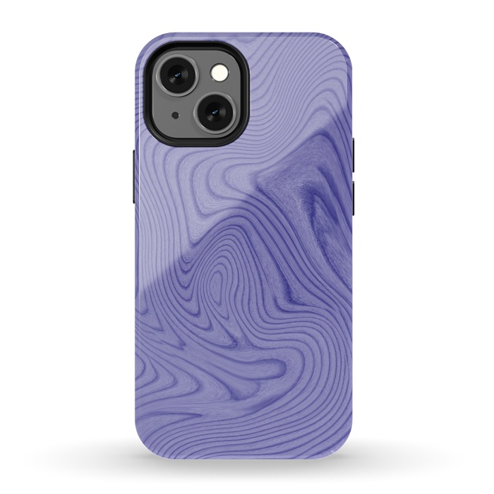 iPhone 13 mini StrongFit Purple Fields by Martina