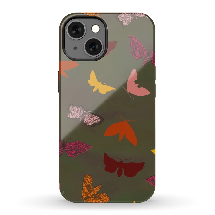 iPhone 13 StrongFit Butterflies & Moths by Lotti Brown
