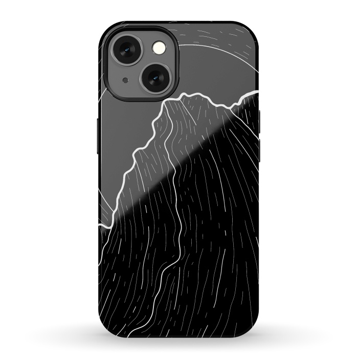 iPhone 13 StrongFit A dark mountain wave by Steve Wade (Swade)