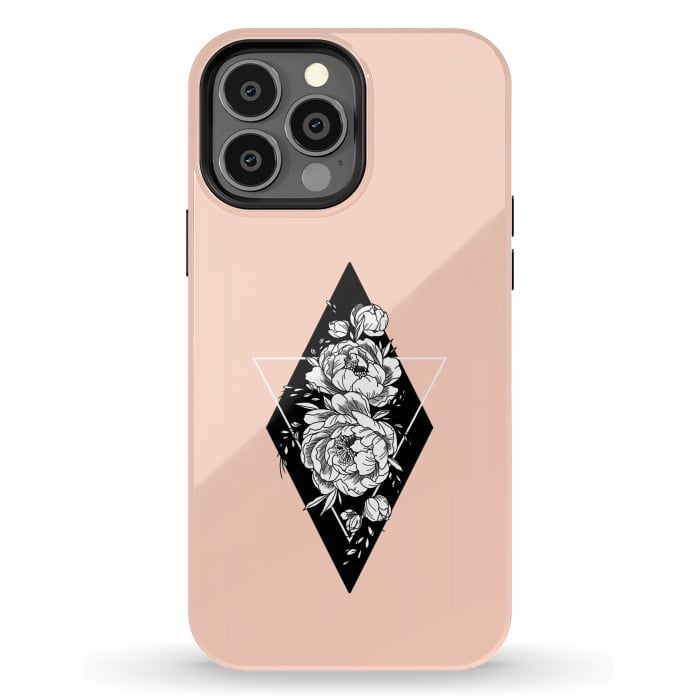 iPhone 13 Pro Max StrongFit Floral diamond by Jms