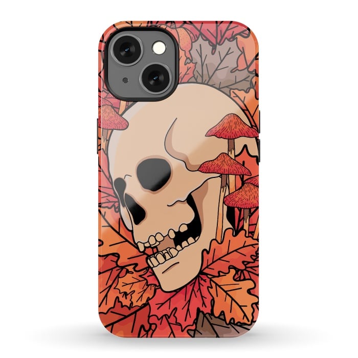 iPhone 13 StrongFit The skull of autumn por Steve Wade (Swade)