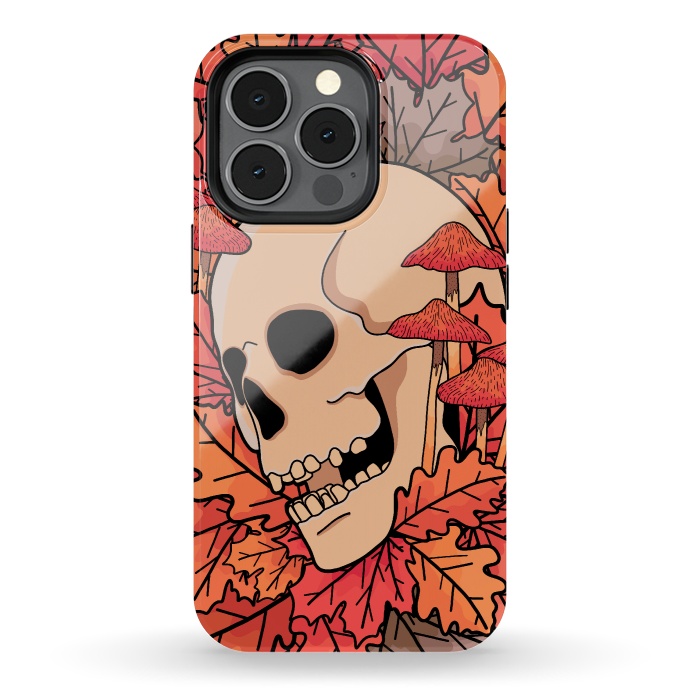 iPhone 13 pro StrongFit The skull of autumn by Steve Wade (Swade)