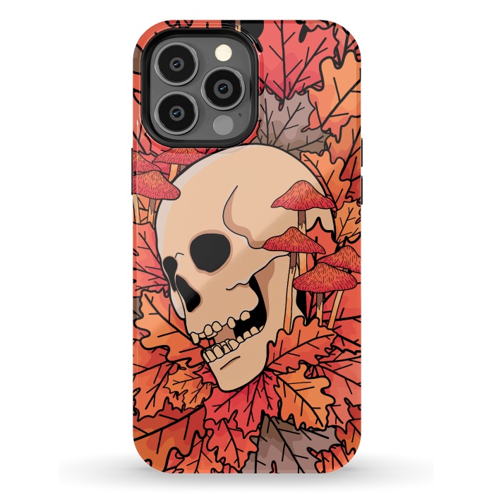 iPhone 13 Pro Max StrongFit The skull of autumn by Steve Wade (Swade)