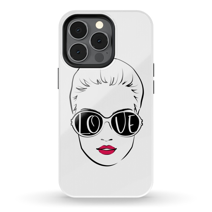 iPhone 13 pro StrongFit Love Sunglasses by Martina