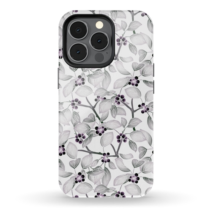 iPhone 13 pro StrongFit Pale flowers  by Winston