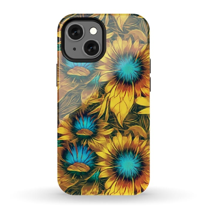 iPhone 13 mini StrongFit Sunflowers  by Winston