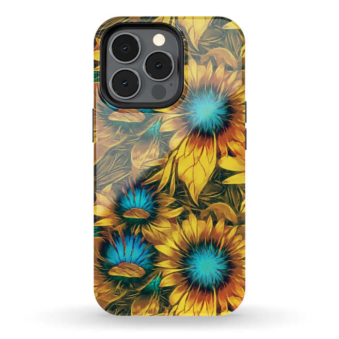 iPhone 13 pro StrongFit Sunflowers  by Winston