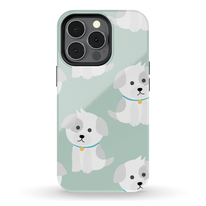 iPhone 13 pro StrongFit Cute puppies  by Winston