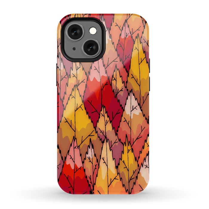 iPhone 13 mini StrongFit The autumnal woodland  by Steve Wade (Swade)