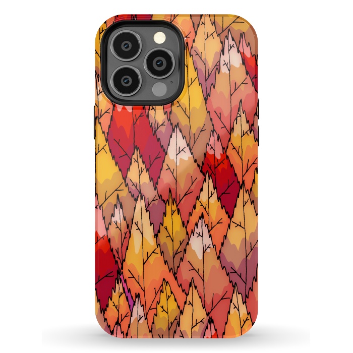 iPhone 13 Pro Max StrongFit The autumnal woodland  by Steve Wade (Swade)