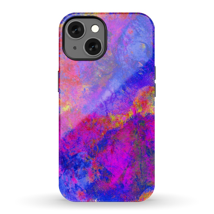iPhone 13 StrongFit The deep blues and purple of the cosmos by Steve Wade (Swade)