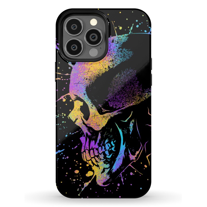 iPhone 13 Pro Max StrongFit Skull Colorful Artistic by Alberto