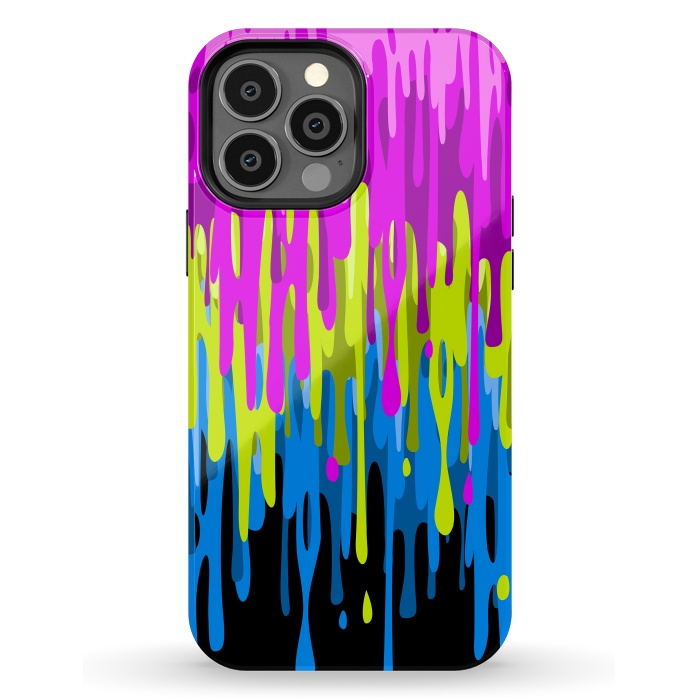 iPhone 13 Pro Max StrongFit Colorful liquid by Alberto