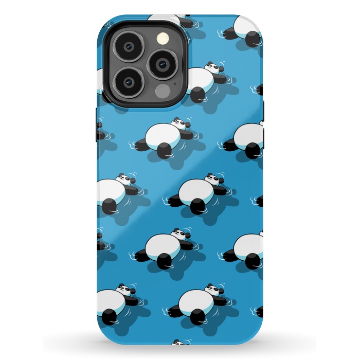 iPhone 13 Pro Max StrongFit Panda sleeping in the sea by Alberto
