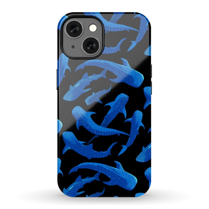 iPhone 13 StrongFit Shark Whales by Alberto