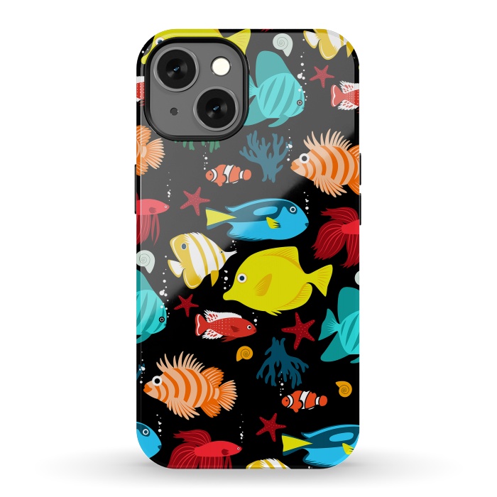 iPhone 13 StrongFit Tropical aquarium by Alberto